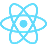 Logo von React – Tool aus unserem Tech-Stack